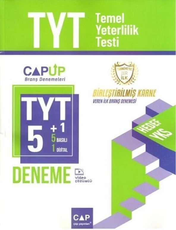 Çap Yayınları TYT 5 li Deneme Sınavı ürün görseli 1