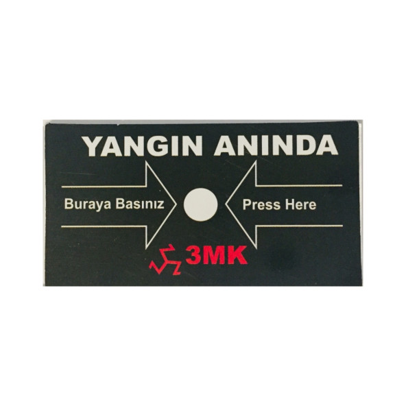 10lu Paket 3MK Yangın İhbar Butonu Yedek Camı , Buton Camı ürün görseli 1