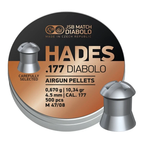JSB DIABOLO HADES 4.5MM HAVALI SACMA ürün görseli 1
