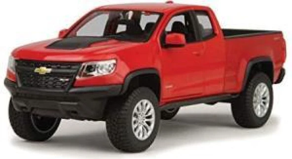 Maisto 2017 Chevrolet Colorada ZR2 Kırmızı 1:27 Model Araba ürün görseli 1