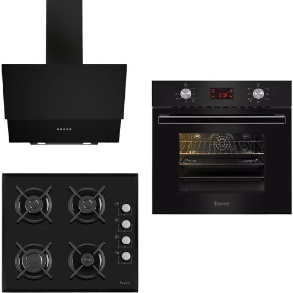 Ferre Black Grande Ankastre Set S1140ce ürün görseli 1