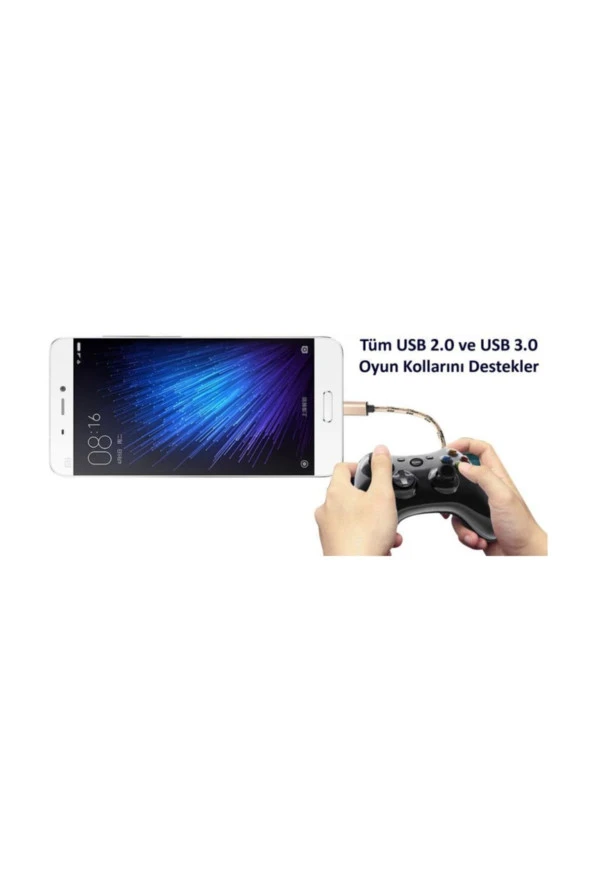 Tc319 Utv007 Chip Android Video Dvr Uyumlu Type-c Otg Kablo ürün görseli 1