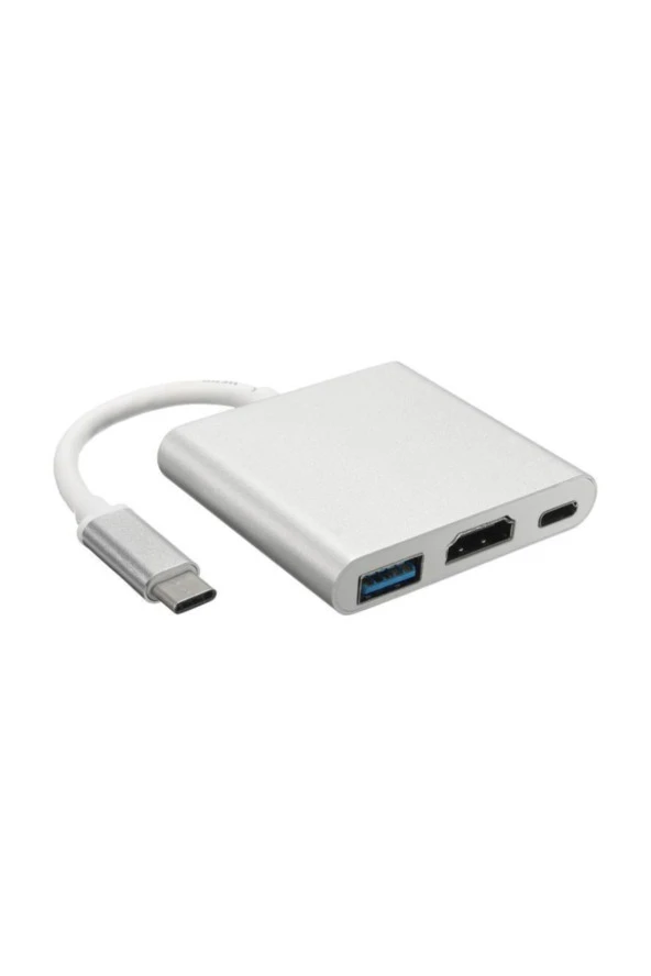 Hd4686/50 Hdmı Type-c Usb 3.0 4k Dıgıtal Av Multıport Adapter ürün görseli 1