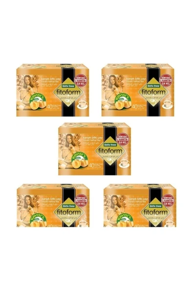 5 Kutu Fitoform Kayısılı Çay L-karnitin'li 40 Süzen ürün görseli 1