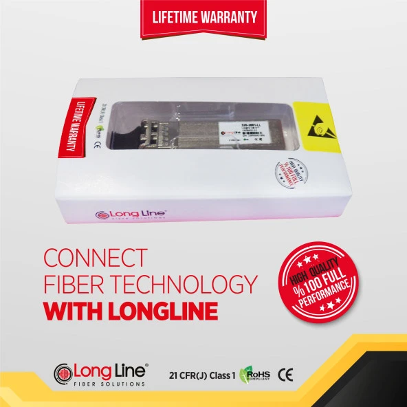 LONGLINE 1000BASE-LX/LH SFP transceiver module, MMF/SMF, 1310nm, DOM GLC-LH-SMD-LL ürün görseli 1
