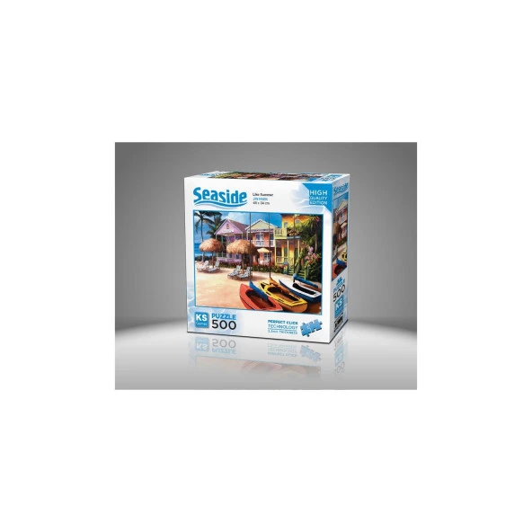 Ks Games Welcome To Beach 500 Parça Puzzle - Resim 2