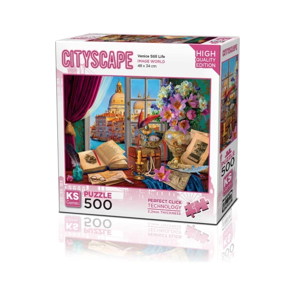 Ks Games Venice Still Life 500 Parça Puzzle ürün görseli 1