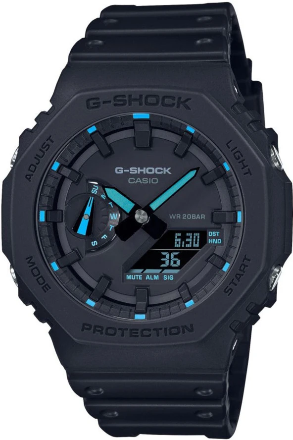 Casio Unisex G-Shock Kol Saati GA-2100-1A2DR ürün görseli 1