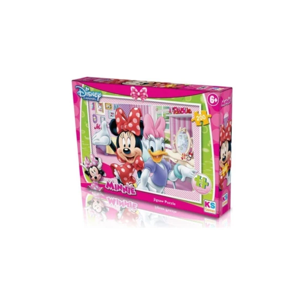 Ks Games Minnie Puzzle 200 Parça ürün görseli 1