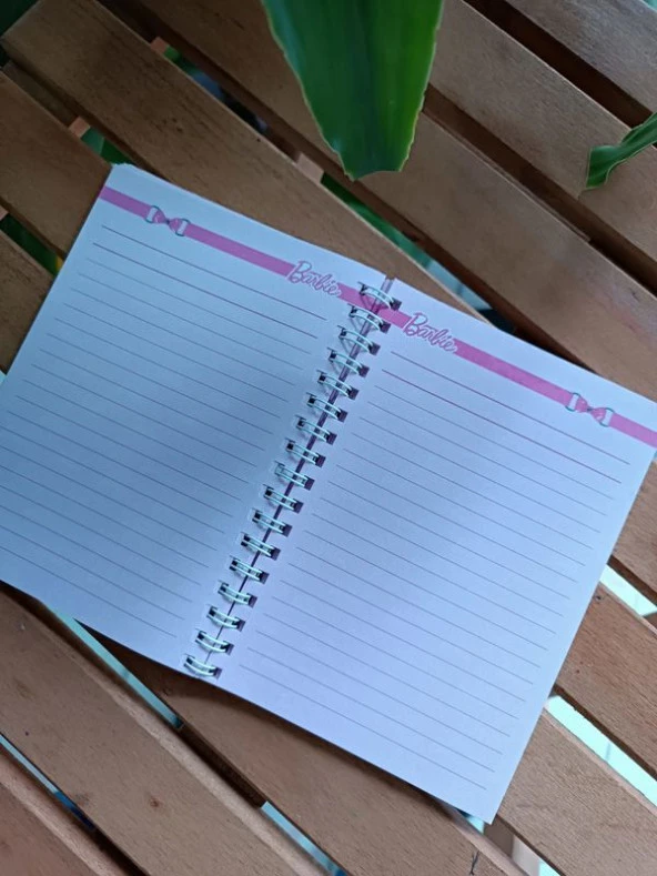 2 Adet Barbie Spiralli a6 Boy Defter ürün görseli 1