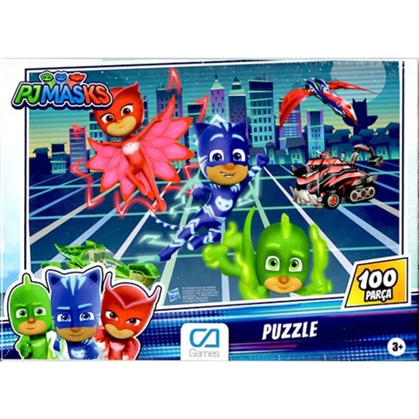 Ca Puzzle Pjmasks 100 Parça Puzzle ürün görseli 1