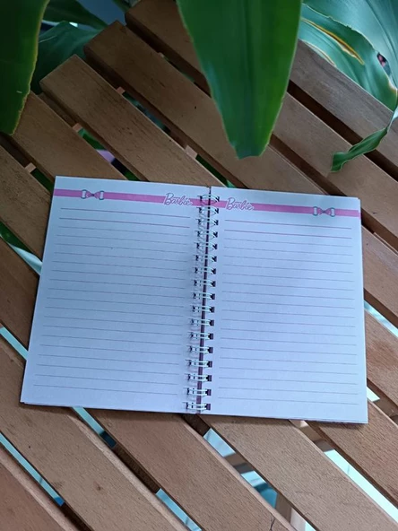 Barbie Spiralli a6 Boy Defter - Resim 3
