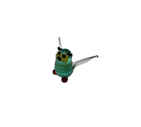 El Yapımı Mini Murano Cam Baykuş Biblo A174-10 ürün görseli 1