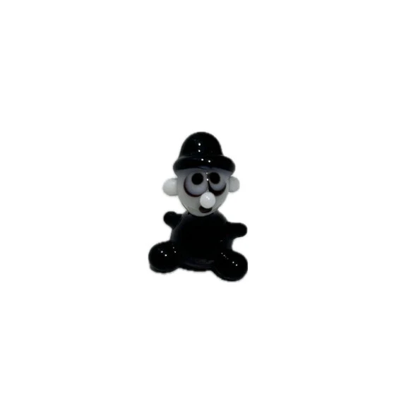 El Yapımı Mini Murano Cam Maskeli Adam Biblo A177-08 ürün görseli 1