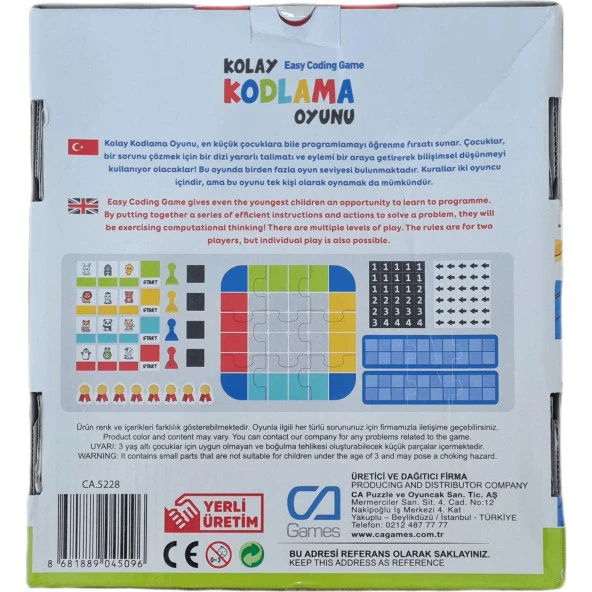 Ca Games Kolay Kodlama Oyunu - Resim 2