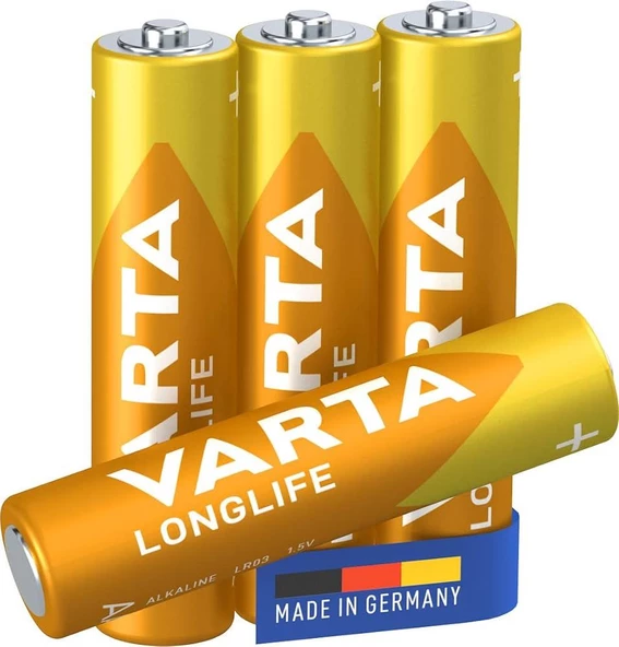 Varta Longlife Power İnce Kalem Pil AAA 8li ürün görseli 1
