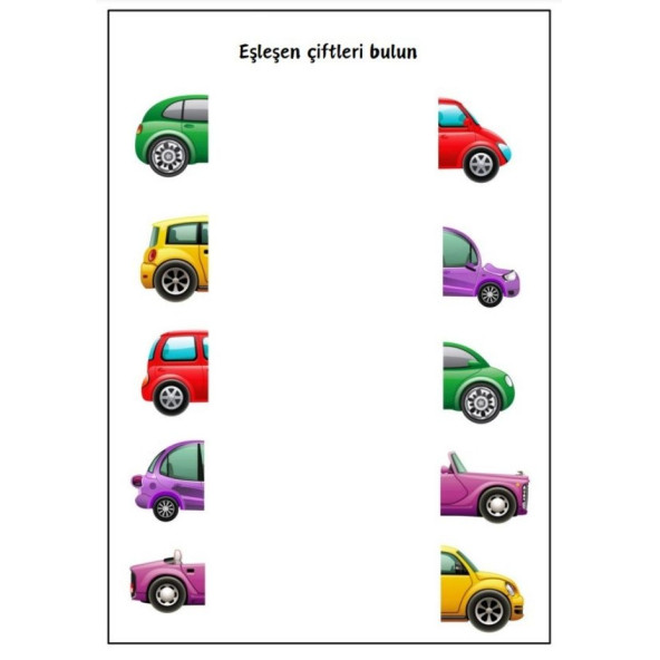 Okul Öncesi Eşleştirme Eğitim Seti (2 Kitap) - Resim 2
