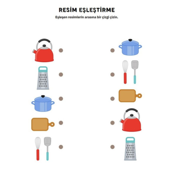 Okul Öncesi Eşleştirme Eğitim Seti (2 Kitap) - Resim 4