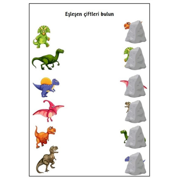 Okul Öncesi Eşleştirme Eğitim Seti (2 Kitap) - Resim 5