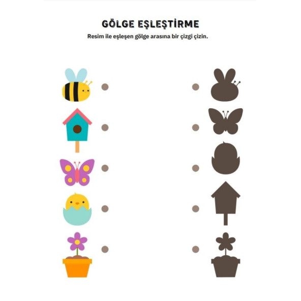 Okul Öncesi Eşleştirme Eğitim Seti (2 Kitap) - Resim 6
