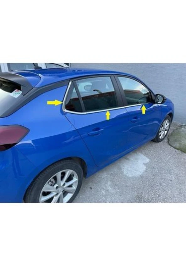 Opel Corsa Uyumlu F Cam Çerçevesi P. Çelik Parça ürün görseli 1