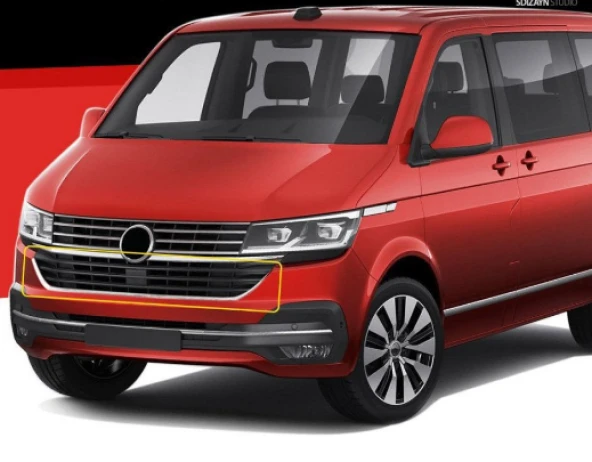 Volkswagen Transporter Uyumlu 45297 U Formlu Panjur Paslanmaz Çelik -2019 Parça ürün görseli 1