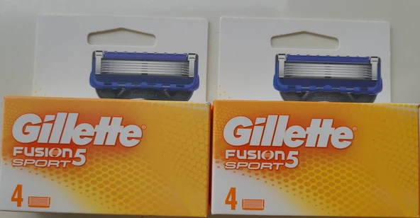 GİLLETTE FUSİON5  SPORT 4 LÜ X 2 ADET ürün görseli 1