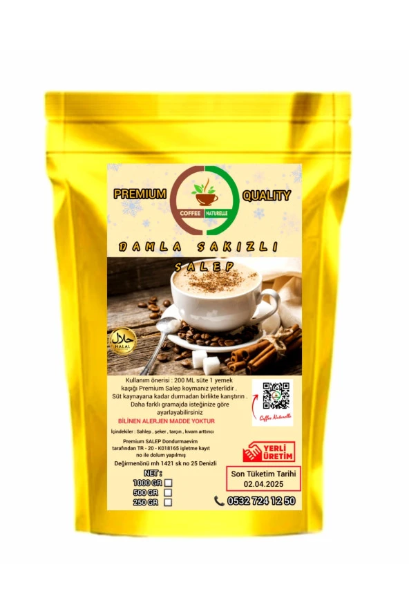 Damla Sakızlı Salep - 1 Kg - Ekonomik boy - Premium Quality ürün görseli 1