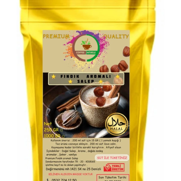 Fıdık Aromalı Salep 1000 gr ürün görseli 1