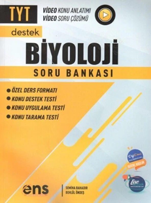 ENS Yayıncılık TYT Biyoloji Destek Soru Bankası ürün görseli 1
