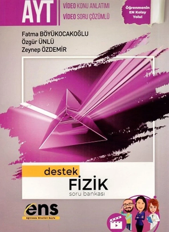 ENS Yayıncılık AYT Fizik Destek Soru Bankası ürün görseli 1