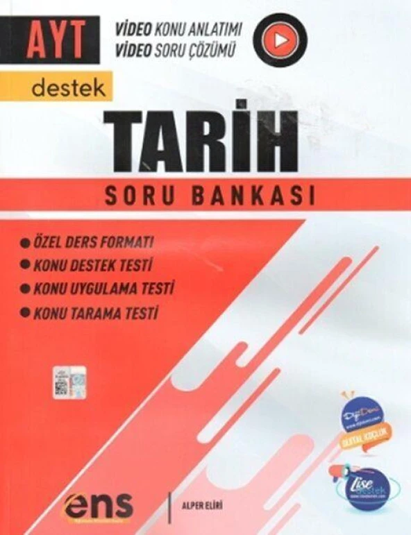 ENS Yayıncılık AYT Tarih Destek Soru Bankası ürün görseli 1
