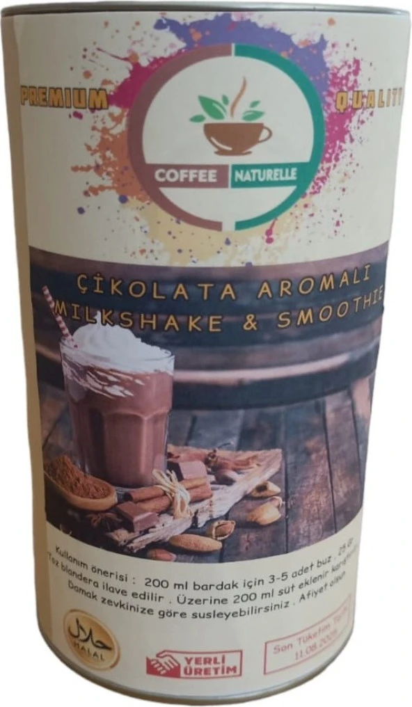 Kutu Çikolata Aromalı Milkshake Smotthie 500 gr ürün görseli 1