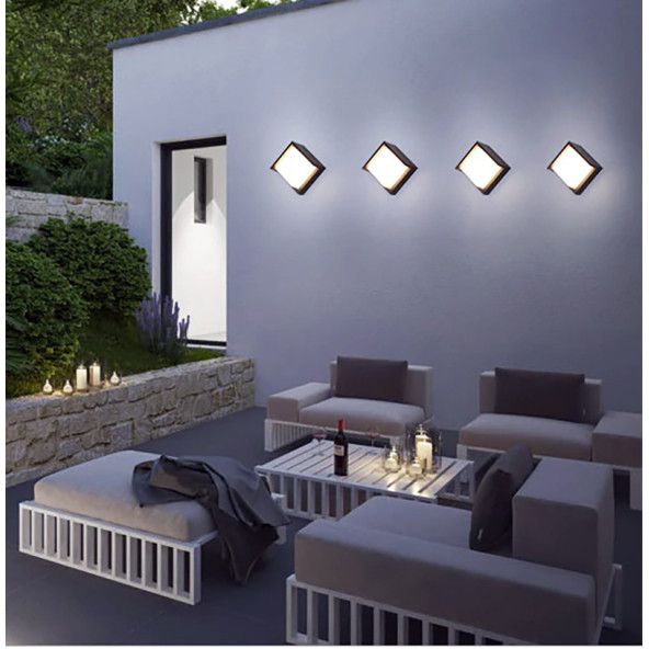 Sıva Üstü Led Aplik 7w Günışığı Renk - Resim 2