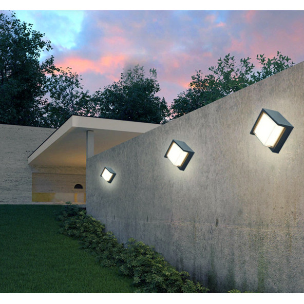 Sıva Üstü Led Aplik 7w Günışığı Renk - Resim 3