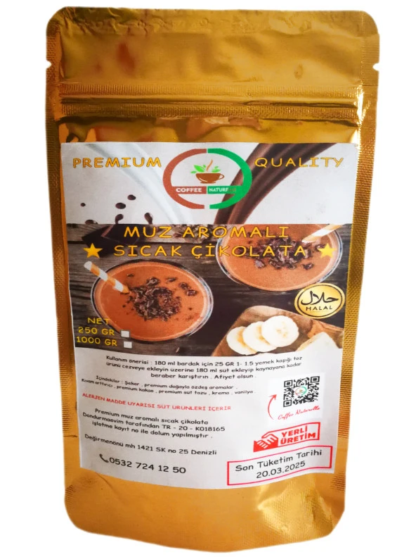 Muzlu sıcak çikolata "Premium QUALITY" 250 GR ürün görseli 1
