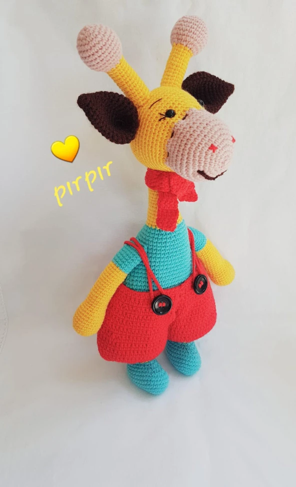 Pırpır Amigurumi Organik Oyuncak ürün görseli 1