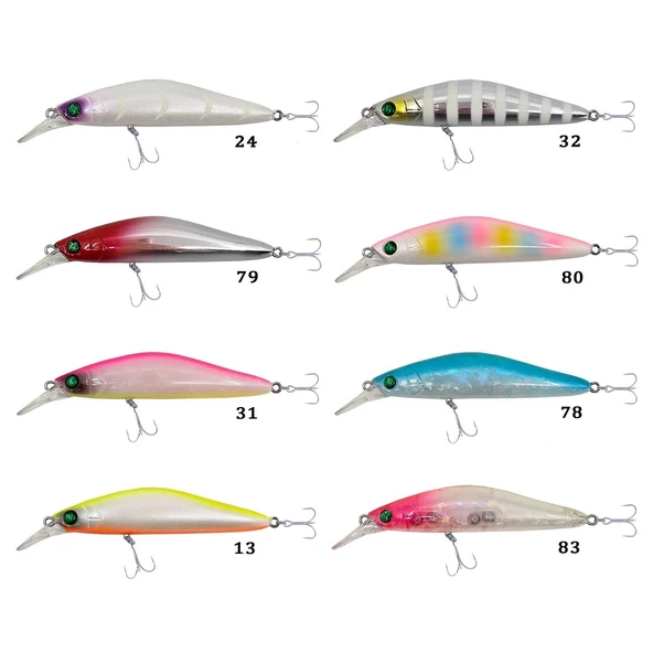 Kendo Killer's Minnow 8cm 10.9gr Floating 40-80cm Dalar Maket Yem ürün görseli 1