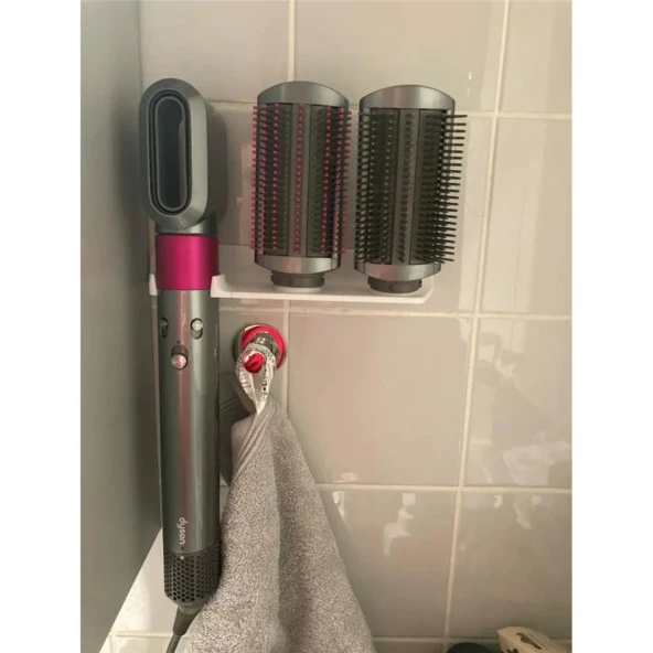 Dyson Airwrap Tutucu Standı 2 Slotlu Beyaz ürün görseli 1