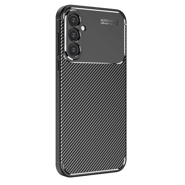 Gpack Samsung Galaxy S24 Kılıf Negro Karbon Kamera Korumalı Silikon Lüx ürün görseli 1
