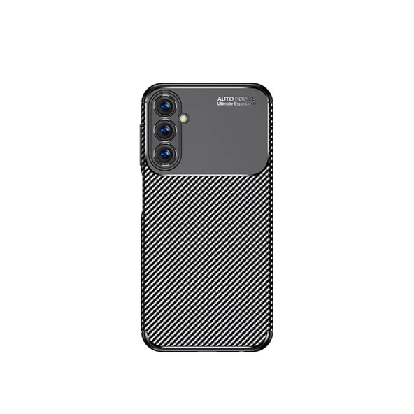 Gpack Samsung Galaxy A25 Kılıf Negro Karbon Kamera Korumalı Silikon LüxNano ürün görseli 1