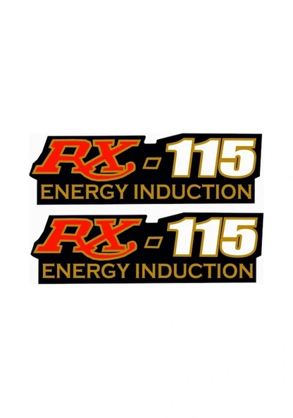 Rx115 Yan Kapak Sticker Takımı ürün görseli 1