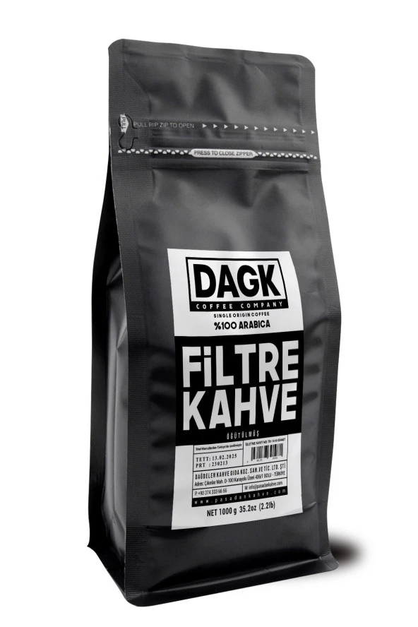Filtre Kahve 1000g (Öğütülmüş) ürün görseli 1