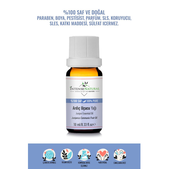 Ardıç Uçucu Yağı 10 ml %100 Saf ve Doğal Juniper Berry Essential Oil ürün görseli 1