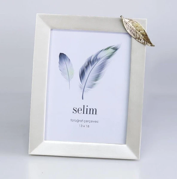 Crearthome 13x18 Yapraklı Çerçeve İnci Altın SCRV 124INC84RS ürün görseli 1