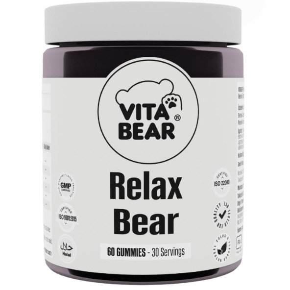 Vita Bear Relax Bear 60 Gummies ürün görseli 1
