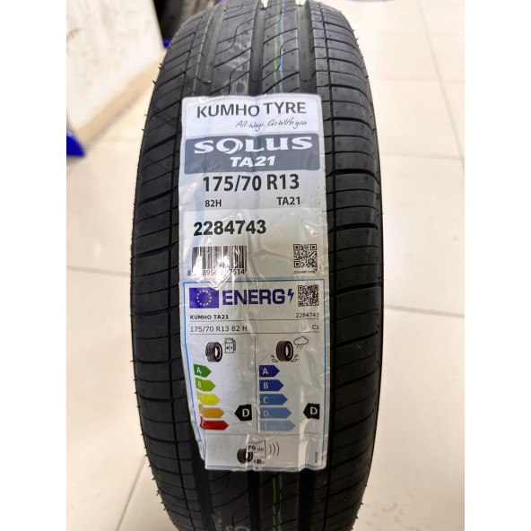 Kumho 175/70R13  82H Solus TA21 M+S Yaz Lastiğ 2023 ürün görseli 1