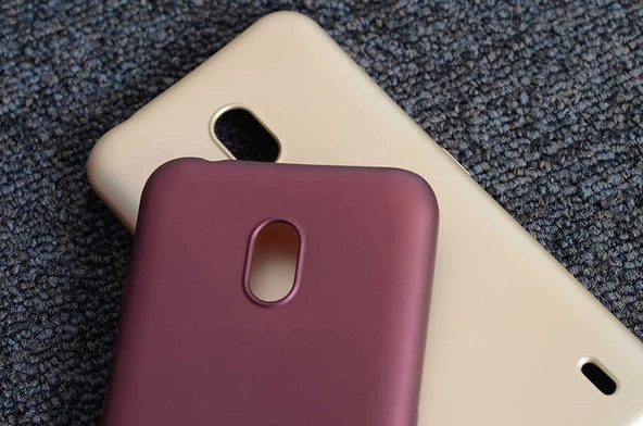 Nokia 2.2 Kılıf Kamera Çıkıntılı Soft Silikon - Resim 3