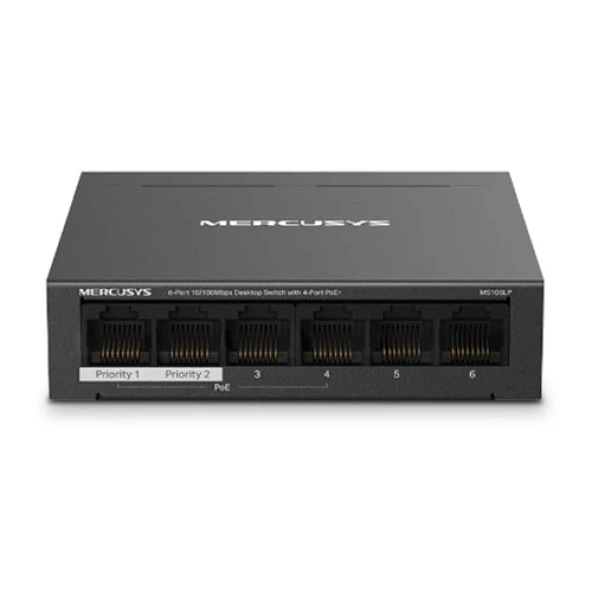 TP-LINK Mercusys MS106LP 6-Port Desktop Switch ürün görseli 1