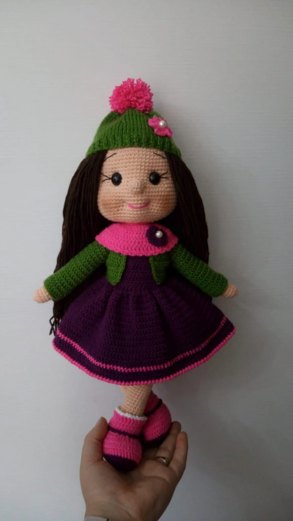 Nisan Bebek Amigurumi Organik Oyuncak ürün görseli 1